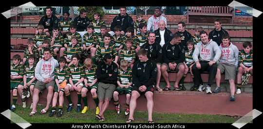 Army XV with Chinthurst Prep School - South Africa